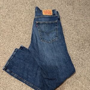 Levi's Men's Straight Blue Jeans